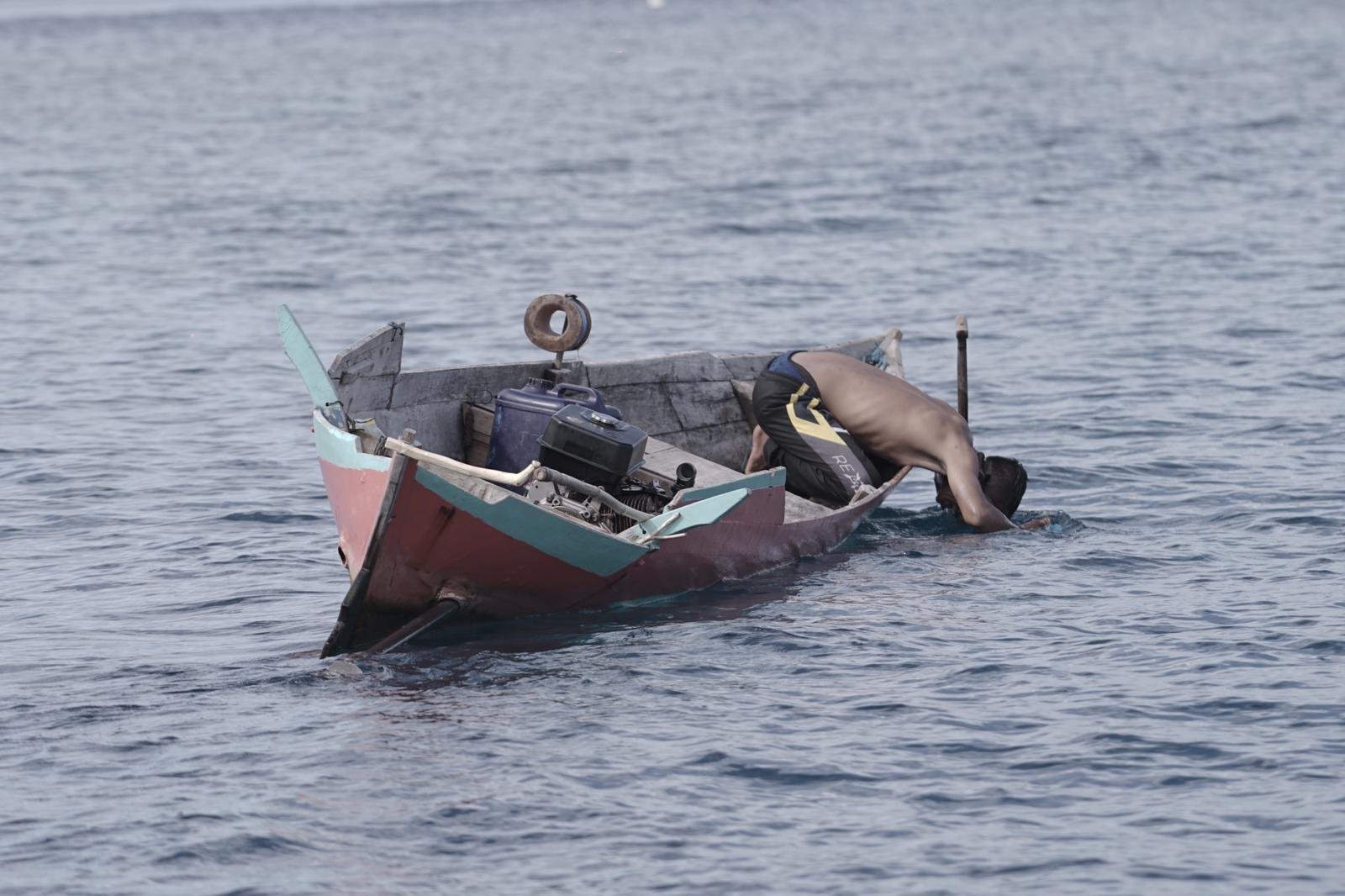 Nelayan Desa Sama Jatem Antusias Memanen Gurita Setelah Ditutup Tiga Bulan