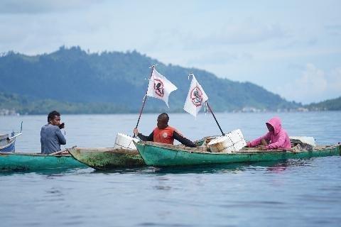 Pertama Kali di Kepulauan Togean, Desa Kadoda Terapkan Larangan Tangkap Gurita
